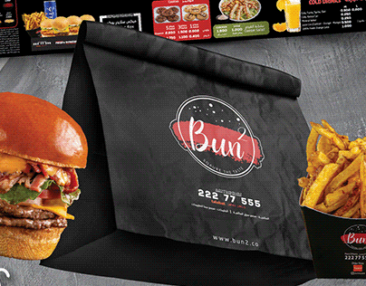 Bun2 Burger — Brand design · Food & beverage